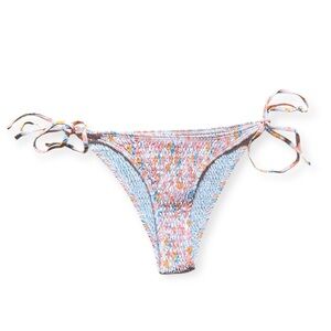 Orange/Pink Floral Bikini Bottoms